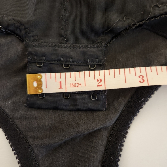 Vintage Spirite Industries Black Lace Shapewear Lingerie - Picture 16 of 16